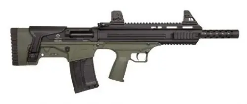 American Tactical Bulldog Bullpup 12 Gauge Black Green Shotgun - Order Direct