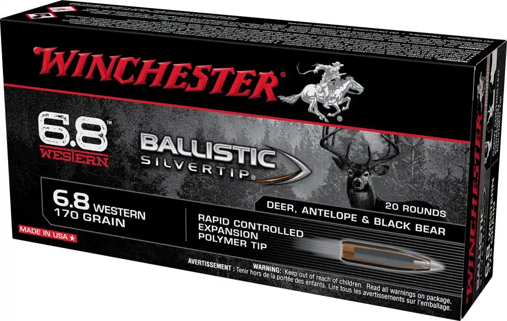 Newly Available | Winchester Ballistic Silvertip 6.8 Western Ballistic / Flex Tip