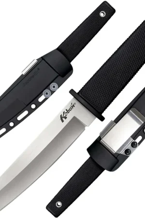 Factory Price | Cold Steel Kobun 5.5in Plain AUS-8A Black Kray-Ex Handle