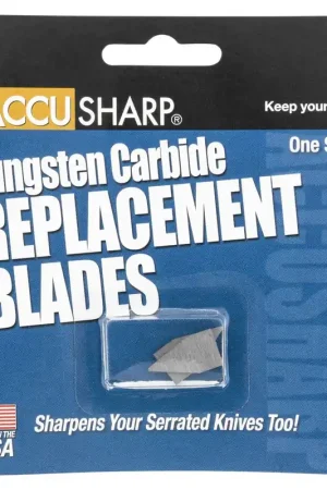 Great Value - AccuSharp Replacement Sharpening Blades Diamond Tungsten Carbide