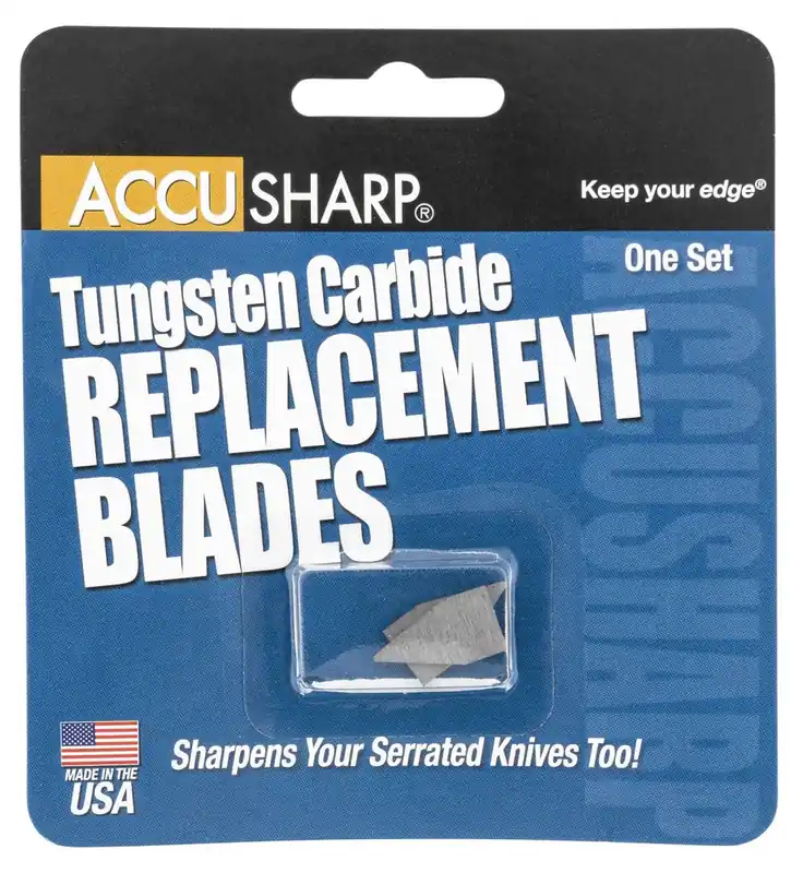 Great Value - AccuSharp Replacement Sharpening Blades Diamond Tungsten Carbide