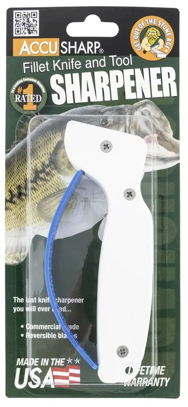 AccuSharp 010C Fillet Knife Sharpener Blue/White | Special Offer