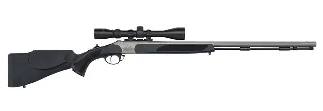 Traditions Firearms Vortek StrikerFire LDR .50 Black Black Powder Muzzleloader Rifle 3-9x40 Matte Black Scope | Top-Selling