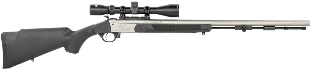 Secure Checkout - Traditions Firearms Pursuit XT .50 Black Muzzleloader Rifle
