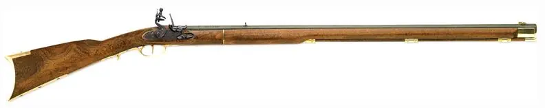 Traditions Firearms Kentucky .50 Blued Flintlock Muzzleloader - Fast Shipping