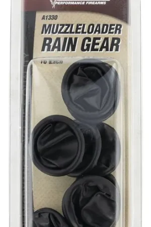 Flash Sale | Traditions Firearms Muzzleloader Rain Gear Muzzle Mits 10 Pack Black