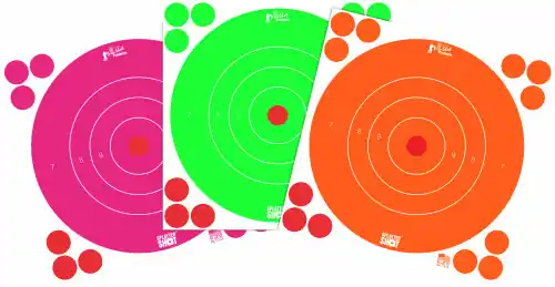 Buy Today | Pro-Shot Products SplatterShot 8-Inch Bullseye Self-Adhesive Paper Targets