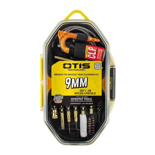 Low Stock - OTIS Technology FG-645-9 9mm Pistol Cleaning System Black