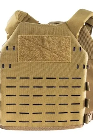 Ships Fast - High Speed Gear Core Plate Carrier For Large SAPI or 10x12 Commercial Plates Coyote Brown