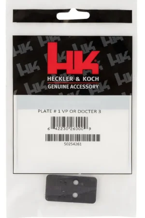 HK H&K Mounting Plate #1 VP9 Optic Cuts Black | Exclusive Offer