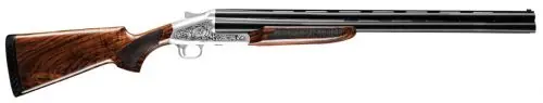 American Tactical Triple Barrel 12 Gauge Engraved Silver Receiver Shotgun | Special Buy