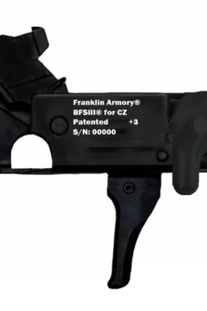 Professional Grade - Franklin Armory BFSIII CZ Scorpion Style Trigger Black