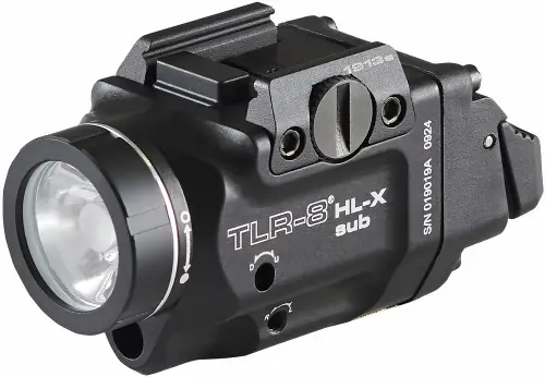 Daily Deal - Streamlight TLR-8 HL-X Sub 1913 Short Rail USB Rechargeable Light