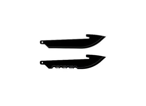 Discount | Outdoor Edge Razor Carry Pack 2.5in Drop Blade 6-Pack