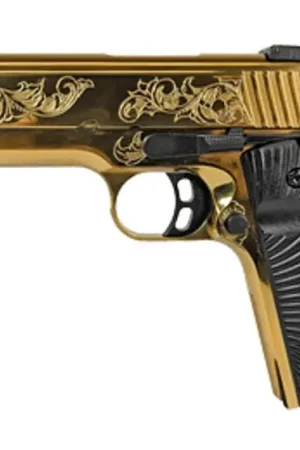 Girsan MC1911 Match Lux Full-Size Match .45 ACP Gold Pistol | Direct From Factory
