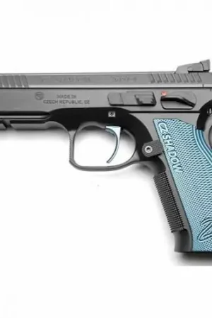 Low Stock | CZ Shadow 2 SA Accu 9mm Blue/Black Pistol