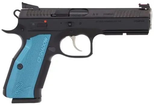 Brand New - CZ Custom Shadow 2 ACCU Competition 9mm Blue/Black Pistol