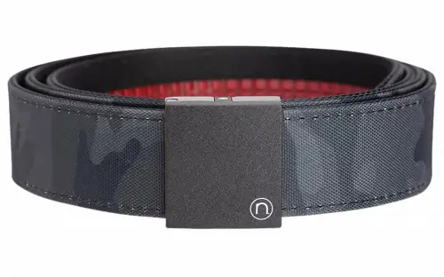 Ending Soon | Nexbelt Thin Bar Supreme EDC Appendix Belt 1.5 inch Black Multi Camo