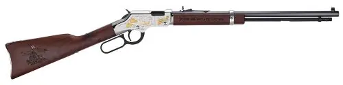Henry Repeating Arms Golden Boy Spirit of the Corps Tribute .22 Short .22 Long .22 LR Nickel Rifle | Now Available