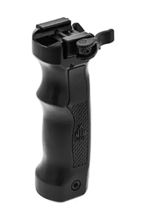 Easy Returns - Leapers UTG D Grip Ambidextrous Quick-Release Deployable Bipod Matte Black