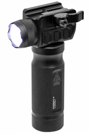 UTG MNT-EL228GPQ-A Quick-Detach Grip Light Black | Flash Deal