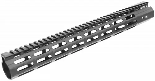 Top-Selling | Leapers/UTG UTG PRO AR15 Super Slim Free Float M-LOK Handguard 381mm Matte Black