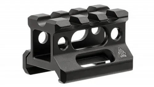 Get Yours | UTG Leapers Picatinny Riser Mount 12 Gauge Matte Black Anodized Picatinny Riser