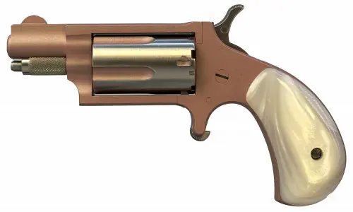 North American Arms Mini-Revolver 22 Magnum Rose Gold Cerakote Revolver | Only a Few Left