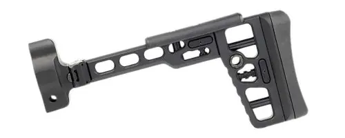 Premium Quality - Samson S.A.S Fold Stock MP5 End Cap Black