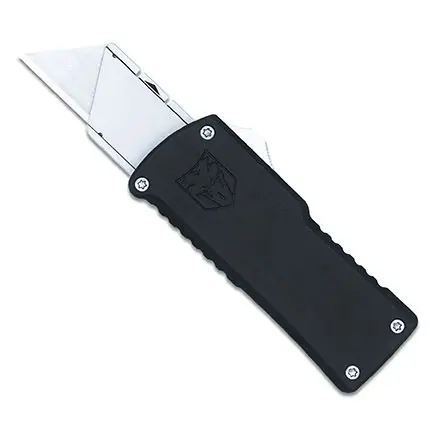 CobraTec OTF Utility Knife Black | Top Pick