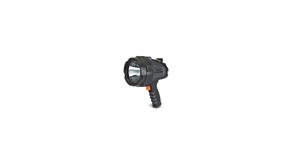 Popular Choice - GSM Cyclops Rechargeable Handheld Spotlight 1000 Lumen LED Black