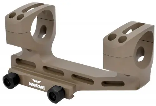 Warne Skeletonized Scope Mount/Ring Combo Extended 20 MOA Dark Earth - Top-Selling
