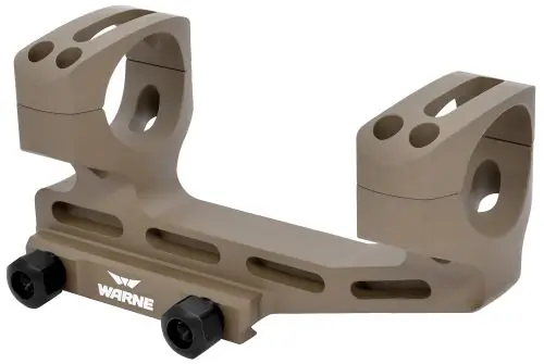 Warne Skeletonized Scope Mount/Ring Combo Dark Earth | Almost Gone