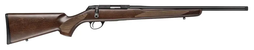 Available to Order | Tikka T1x Hunter Walnut Stock .22 LR Black Rifle