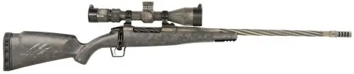 Ends Soon | Fierce Firearms Twisted Rogue Full Size Threaded Fluted Barrel 7mm Backcountry Distressed Tan Rifle w/ Burris Scope