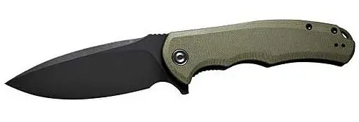 Best Value - CIVIVI Praxis 3.75in Folding Knife OD Green G10 Black Stonewashed