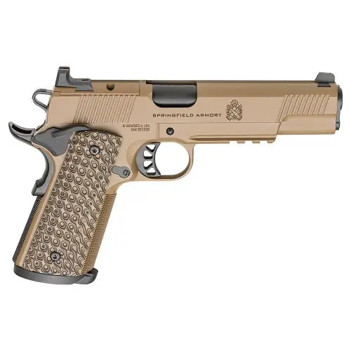 Springfield Armory 1911 TRP AOS 9mm Coyote Brown Pistol | Almost Gone