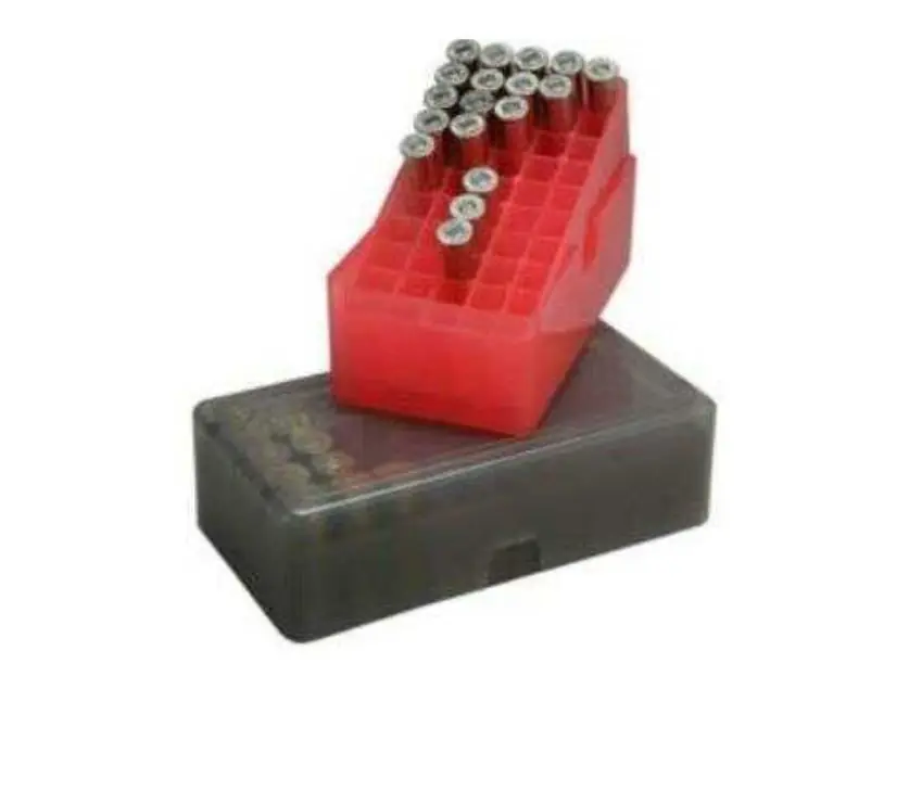 MTM Case-Gard Slip-Top Ammo Box 50 Round Square Hole - Just Released