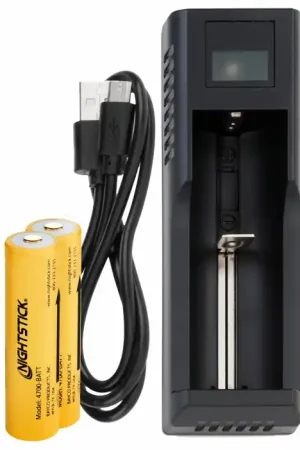 Newly Available | Nightstick NS2-BATT 18650 Li-ion USB-C Battery