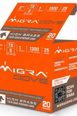 Migra Ammunition Dove 20 Gauge - Special Buy