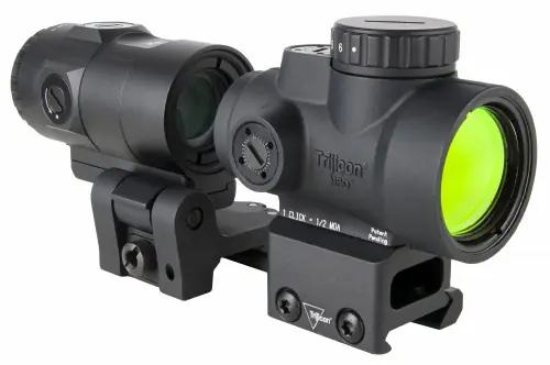 Popular Pick | Trijicon MRO SD Patrol 1x 25mm 2 MOA Red Dot Reticle Full Co-Witness Mount