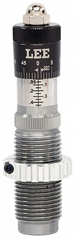 Lee Precision Micrometer Bullet Seating Die, 22-250 Remington, Rifle, Black/Clear | Sale Price