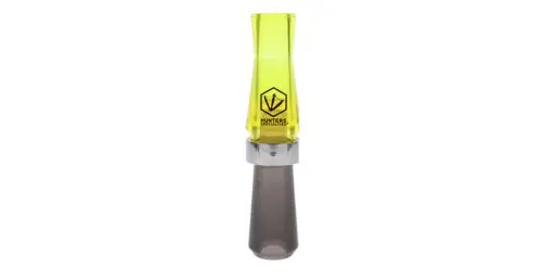 Hunters Specialties E-Z-E Plucker Short Reed Goose Call Black/Yellow Polycarbonate - Ends Today