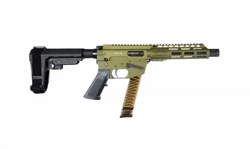 Hot Deal | Freedom Ordnance FX-9P8S 8-Inch 9mm OD Green Pistol