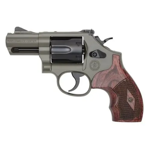 Smith & Wesson Performance Center Model 19 Carry Comp .357 Mag .38 Special +P Moss Cerakote Revolver | Factory Price