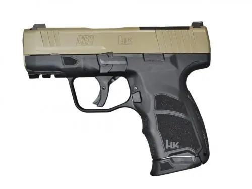 Brand New - Heckler & Koch CC9 Compact Optics Ready 9mm Flat Dark Earth Pistol
