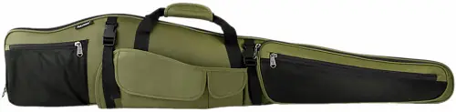 Bulldog BD355 Hunter Scoped Shotgun Case Green/Black - Reliable Choice
