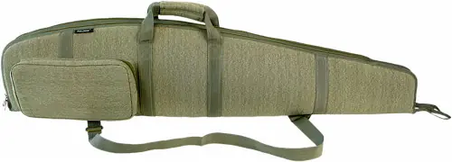 Bulldog Cases & Vaults BD395 Double Split 48in Rifle Case Green Poly Oxford - Premium