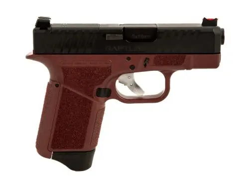 Gforce Arms Rapture Subcompact Frame 9mm 12+1 3.25" Black Steel Barrel, Black Optic Cut/Serrated Steel Slide, | Special Offer