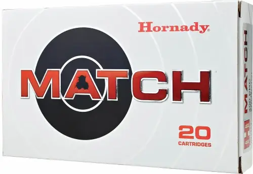 Hornady Match Rifle Ammo 25 Creedmoor 134 Grain Extremely Low Drag-Match | Shop Today